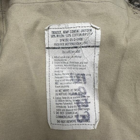 Vintage Y2K USGI Army Digital Camo Mens S Military Combat Uniform Tactical Pants - Picture 4 of 13